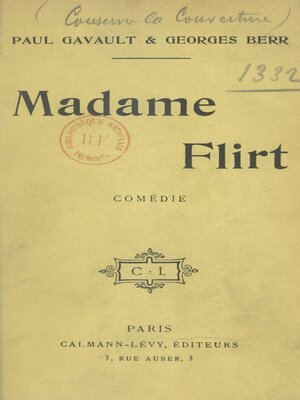 cover image of Madame Flirt